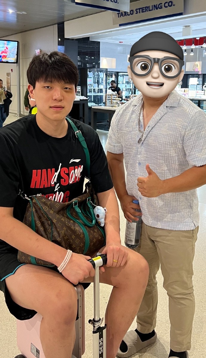 刘禹铖回应杨瀚森眼部伤势：感谢各界关怀，赛场碰撞属正常无大碍